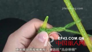 简单好上手 转运结围巾的编织方法