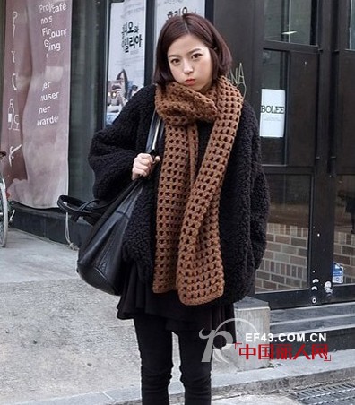 时尚长围巾的不同围法 让你每天不重样