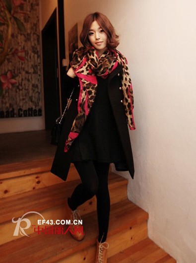 快速掌握长围巾的不同围法