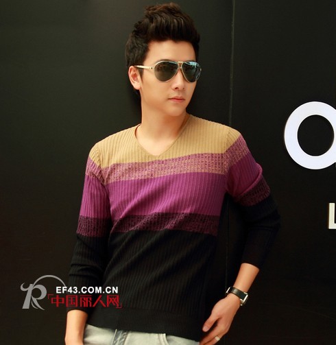 显瘦男款针织衫 在你心里不走样