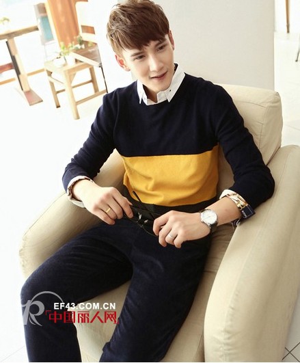 显瘦男款针织衫 在你心里不走样