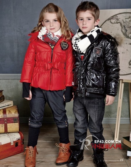 保暖冬装 温暖搭配出最天真童年