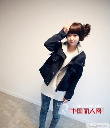 跟随韩国女生,打扮小萝莉