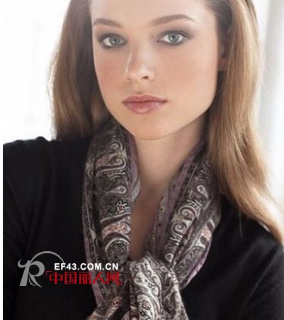 轻松学习不同围巾的系法