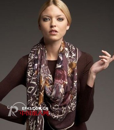 轻松学习不同围巾的系法