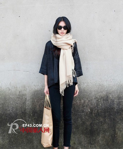 4款围巾搭配支招示范