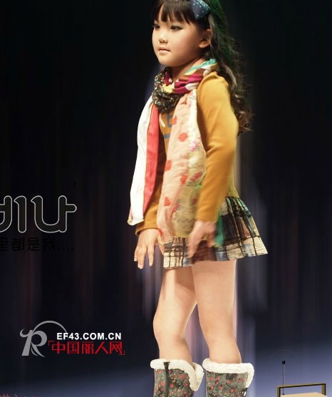 时尚混搭风格童装 体验混搭潮流