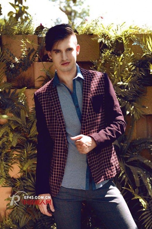 取经热播美剧男主角 格纹西装怎么搭配