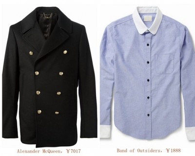 男士双排扣秋冬大衣 让秋冬变得更有型