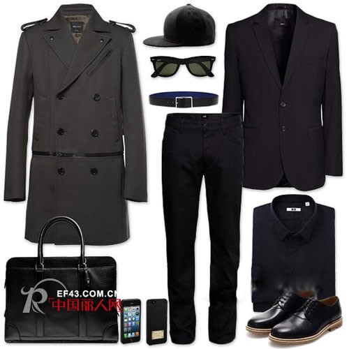 秋冬大衣搭配 提升男士无穷魅力