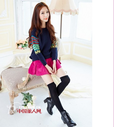 冬季服装 叠搭出高挑瘦美人