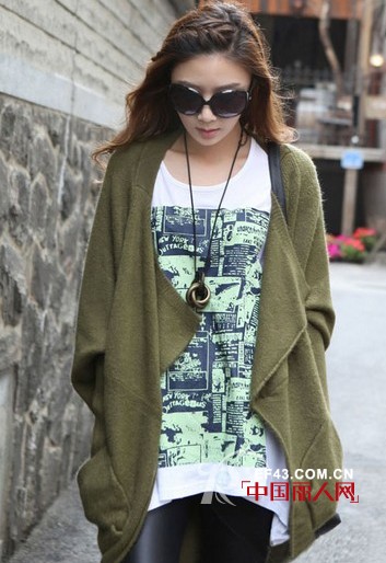 冬季服装 叠搭出高挑瘦美人