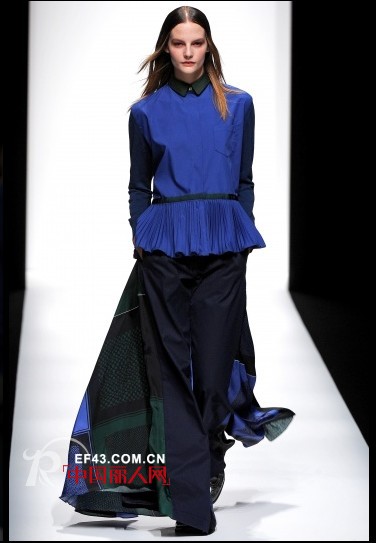 Sacai品牌  2013春夏成衣展