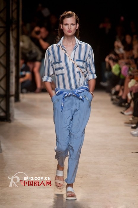 Paul & Joe 2014春夏女装   轻松别致的法式休闲态度!