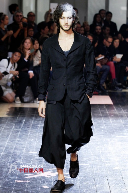 Yohji Yamamoto 2014春夏男装 淡泊静默的东方禅意!