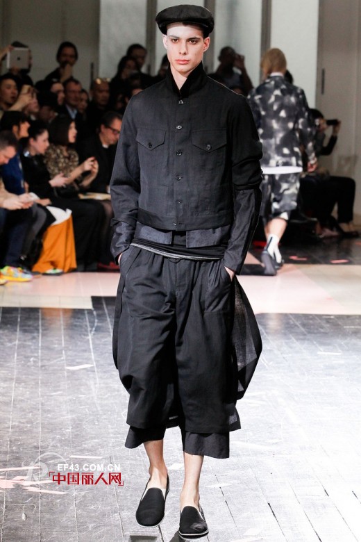 Yohji Yamamoto 2014春夏男装 淡泊静默的东方禅意!