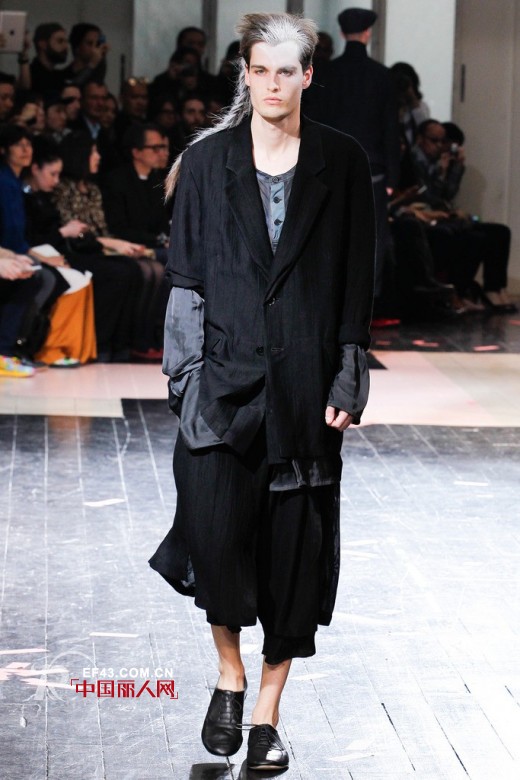 Yohji Yamamoto 2014春夏男装 淡泊静默的东方禅意!