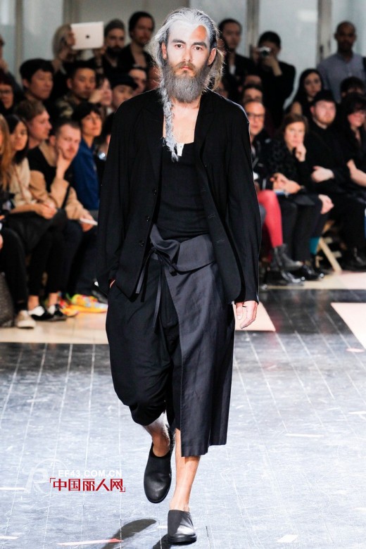 Yohji Yamamoto 2014春夏男装 淡泊静默的东方禅意!