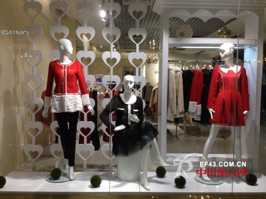 丹诗格尔女装深圳平湖华南城店盛大开业