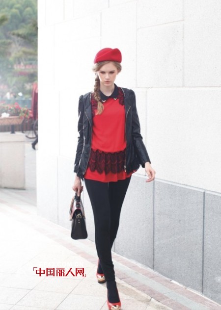 小皮衣怎么搭配 秋冬新款黑色皮衣搭配
