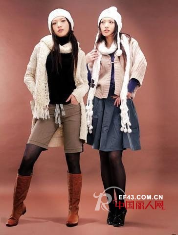 秋冬必备单品毛线帽子和围巾