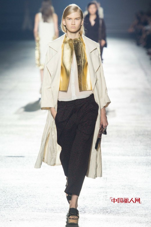 德赖斯·范诺顿 (Dries Van Noten)    2014春夏女装混合时尚