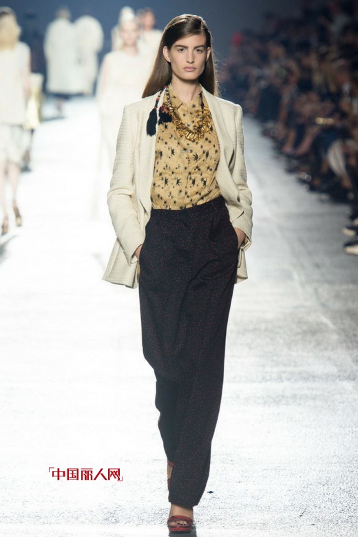 德赖斯·范诺顿 (Dries Van Noten)    2014春夏女装混合时尚