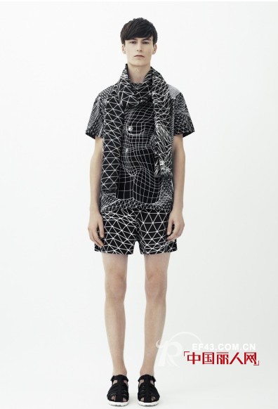 ChristopherKane2014春夏男装网络图案背后的故事