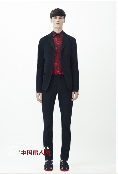 ChristopherKane2014春夏男装网络图案背后的故事