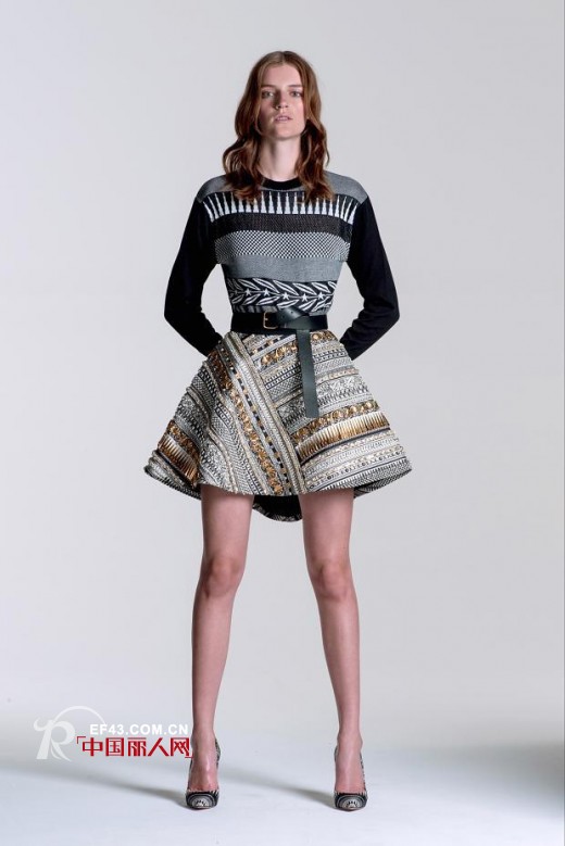 法奥斯托·普吉立斯 (Fausto Puglisi) 2014早春系列 华丽刺绣女装