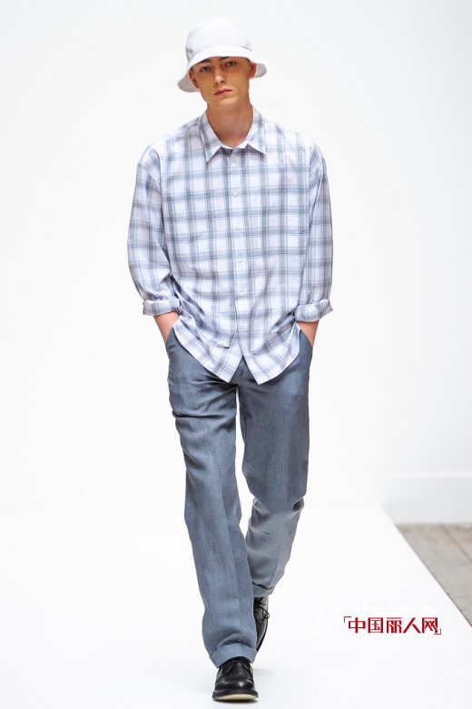 玛格丽特·霍威尔 (Margaret Howell) 2014春夏男装清爽系列