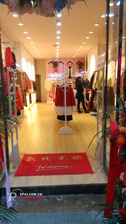 丹诗格尔女装湖南省娄底市新化县专卖店开业