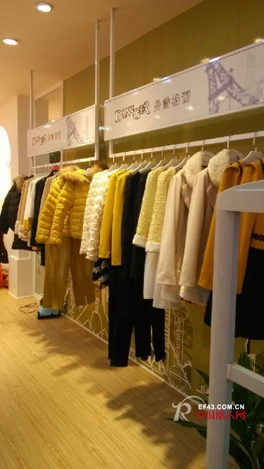 丹诗格尔女装湖南省娄底市新化县专卖店开业