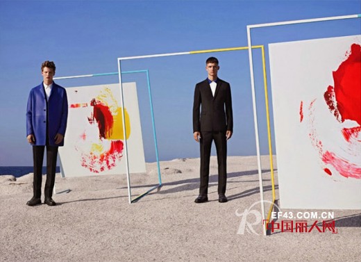 DiorHomme2014春夏男装系列时尚剪影