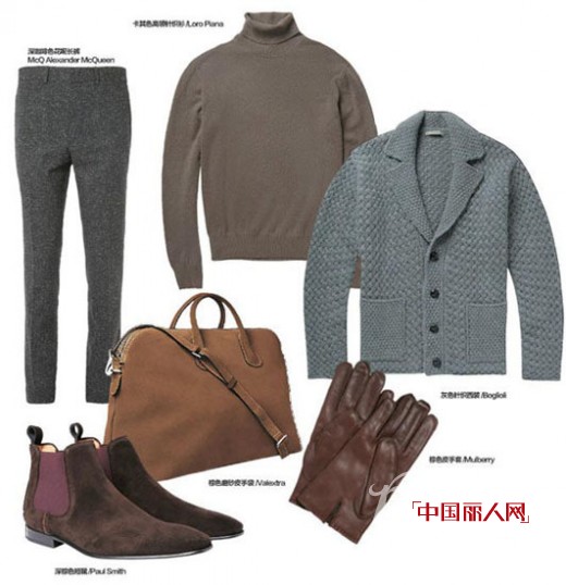 男士针织开衫  时尚衣橱中不可或缺的实用头牌