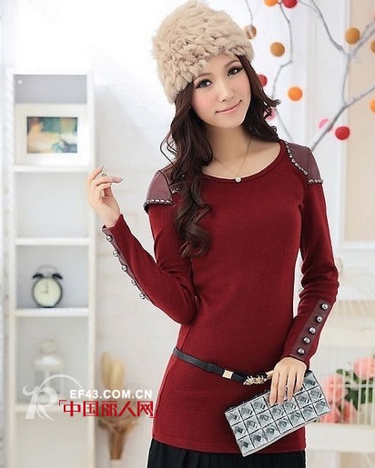 打底衫搭配 冬季时尚修身搭配