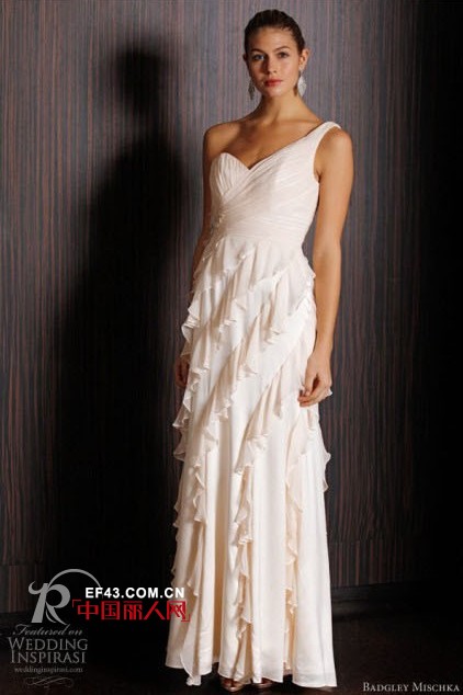 Badgley Mischka婚纱礼服系列  奢华复古闪亮夺目