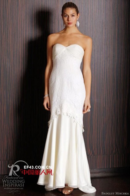 Badgley Mischka婚纱礼服系列  奢华复古闪亮夺目