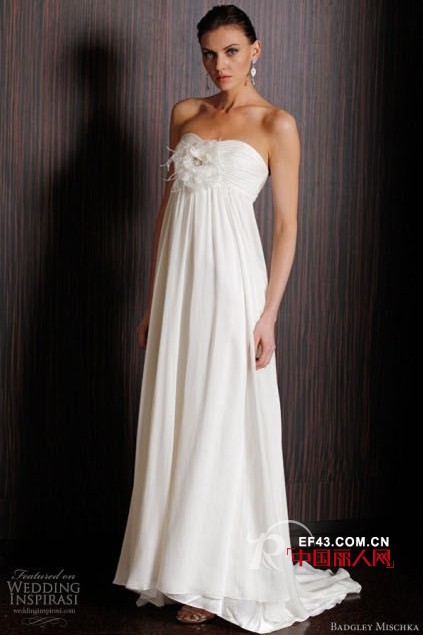 Badgley Mischka婚纱礼服系列  奢华复古闪亮夺目