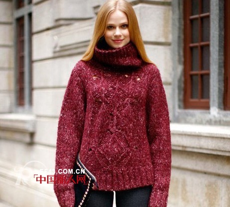 三种高领红色毛衣搭配 让冬季不再沉闷