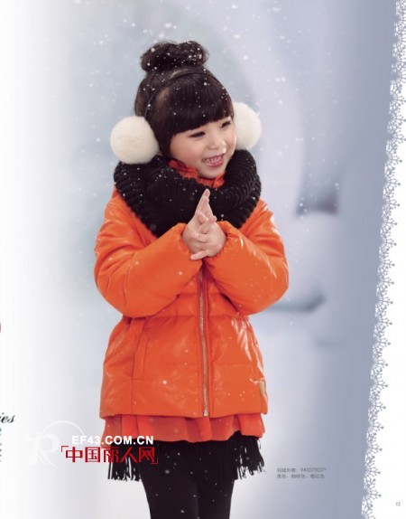 新颖色彩魅力非凡 冬季童装色彩搭配