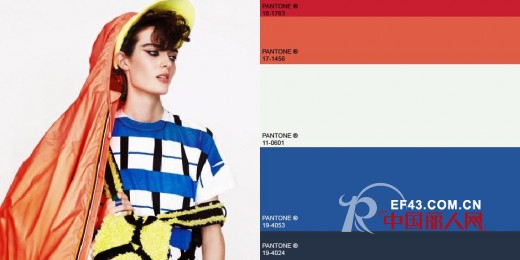 楚薇薇分享 2014春夏运动装色彩流行方向