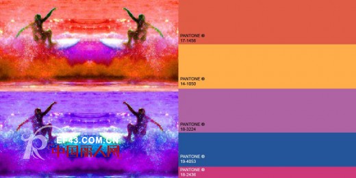 楚薇薇分享 2014春夏运动装色彩流行方向