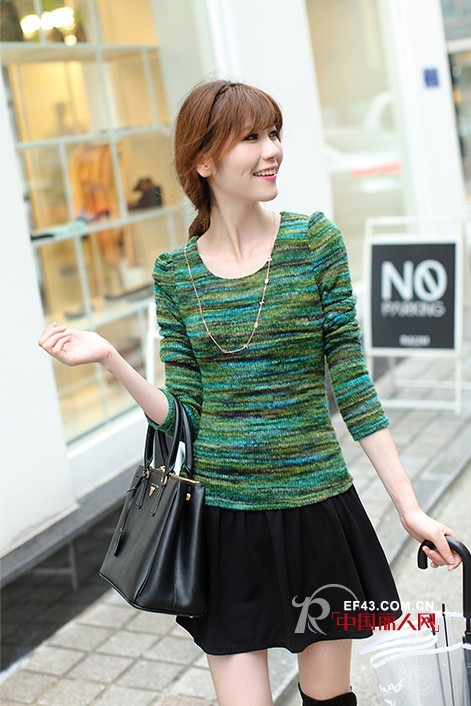 2013冬季最流行连衣裙 假两件连衣裙推荐