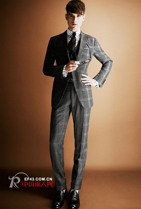 TomFord美国时尚品牌发布2013秋冬男装系列
