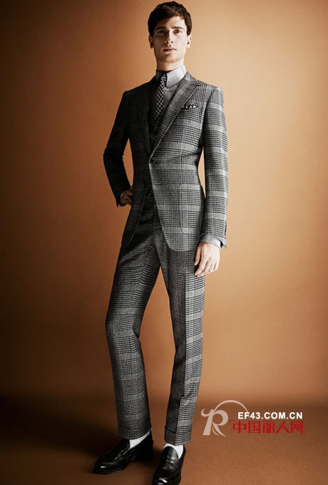 TomFord美国时尚品牌发布2013秋冬男装系列