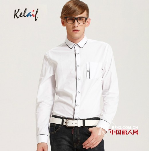 男装也要“色” 卡莱芙品牌男装2014艳丽升温