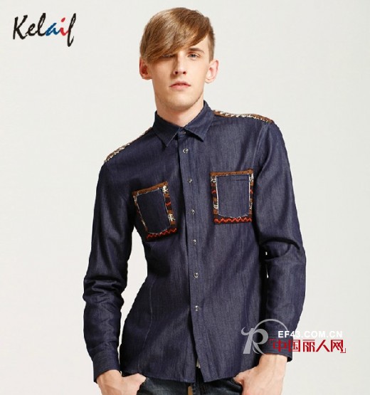 男装也要“色” 卡莱芙品牌男装2014艳丽升温