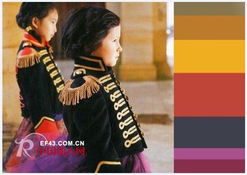 2014-2015秋冬童装色彩流行方向