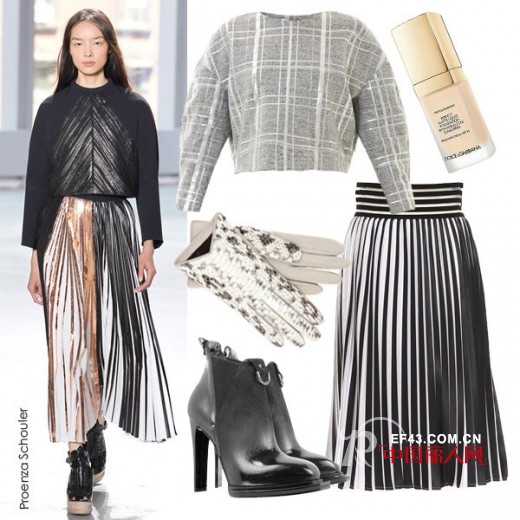 2014春夏中长裙抢先穿  复古,文艺,运动……